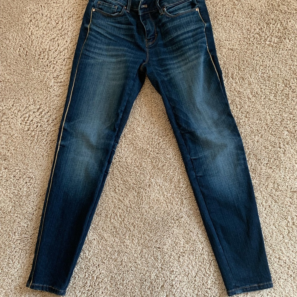 Dark Blue Denim Jeans